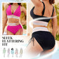 👙Magas derekú, hasformáló, színes blokkos bikini szett 2