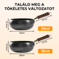 👨‍🍳🍳 Hagyományos vasedény bevonat nélkül | Többgenerációs minőség és funkcionalitás 🍲✨
