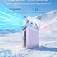 🌀Turbós kézi ventilátor – 16900 RPM, 6 sebességfokozat, LED kijelző. 🌬️✨