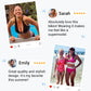 👙Magas derekú, hasformáló, színes blokkos bikini szett 2