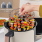 🔥 Függőleges kebab grill levegős fritőzhez + ingyenes hőálló kesztyűk