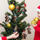 🎄Kutyás karácsonyfadísz✨Akasztható kutyadíszek