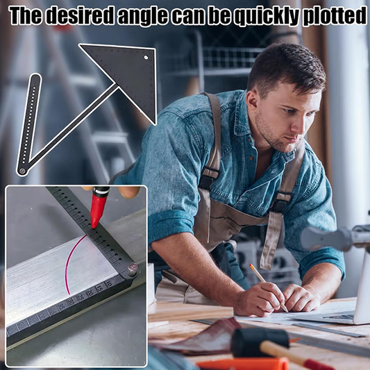 🔧Precíziós Flex szög- és ívjelölő szerszámok