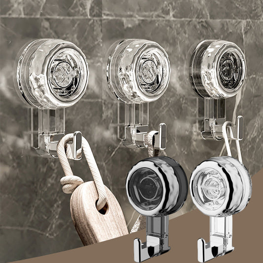 Punch-free Swivel Vacuum Type Suction Cup Hooks