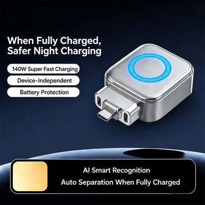 🛡️ Okos Gyorstöltő Adapter: Automatikus Kikapcsolás és Akkumulátor Védelem – Raktáron! ⚡