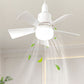 ⛺ Hordozható mennyezeti ventilátor és lámpa 2 az 1-ben✨távirányítóval ✅